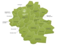 Gerichtsbezirk Landgericht Hagen Gerichtsbezirk Landgericht Hagen